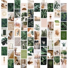 Anerza 70pc Aesthetic Print Set Collage Kit 4×6 Pictures Cards for Decorating
