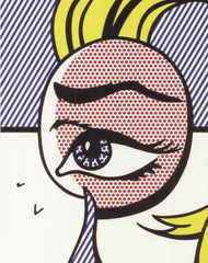 ROY LICHTENSTEIN Girl with Tear I