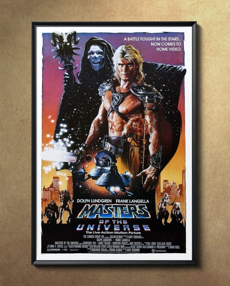 Masters Of The Universe 1987 Movie Poster 24″x36″ Glossy Unframed 8727