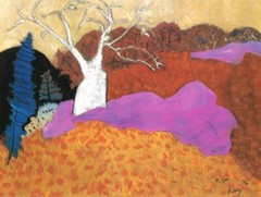 Autumn in the Woods : Milton Avery : Archival Quality Art Print to Frame