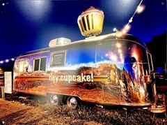 ‘Hey Cupcake’ Austin Food Truck Acrylic Print w/ Stand-off & Plexiglass 40 X 30