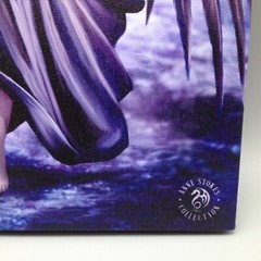 Raven Canvas Art Print Fairy Goddess Butterfly 9.75 x 7.5 in Fantasy