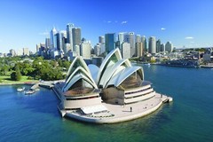 SYDNEY OPERA HOUSE GLOSSY POSTER PICTURE PHOTO australia music wales art Front