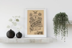 Branded Fashion Wall Art poster Choose your Size