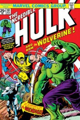 The Incredible Hulk vs Wolverine Comic Book Cover Poster 20×30 inches