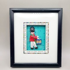 Framed Toy Soldier Wall Art