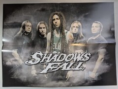 2004 Shadows Fall The War Within Double Sided Promo Poster 24 x 18
