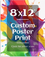 Custom Poster Prints-Upload Your Image,Personalized Photo To Poster Prints Decor