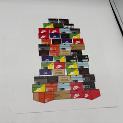 New Nike Jordan Sneakers Posters wall decor for room decorations