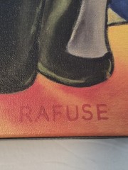 Will Rafuse «Maurice» Gallery Wrapped Canvas Print 48×24 Whimsical Chef Kitchen