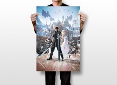 Final Fantasy Xv Games Silk Print New Painting Wall Home Decor – POSTER 20×30