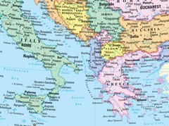 Cool Owl Maps Europe Continent Wall Map Poster – Laminated 32″x24″