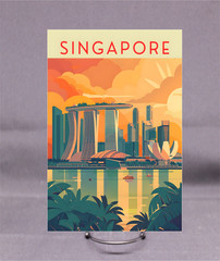 SINGAPORE 8″X12″ ALUMINUM METAL SIGN BRAND NEW MS14