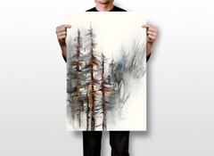 Nordic Realistic Abstract Print Modern Painting Wall Home Decor – POSTER 20×30