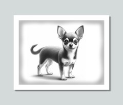 CHIHUAHUA Dog Photo Picture Pet Print in 8×10, 8.5×11 or 11×14 WB6b
