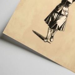 Equality Not Revenge Feminist Art Print Suffragette Protest Poster