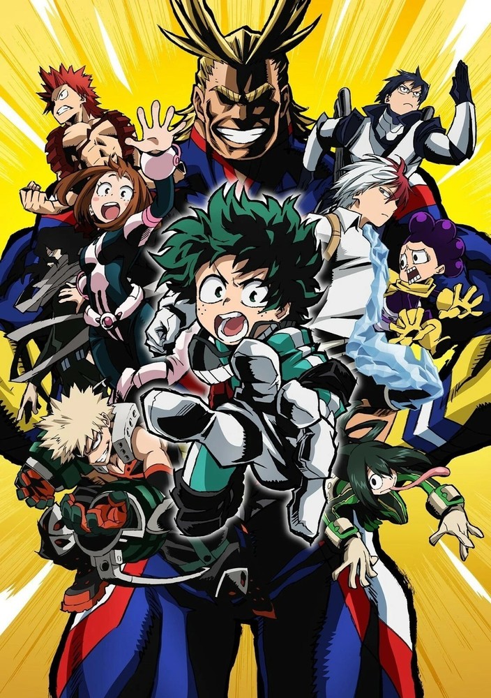 My Hero Academia All Characters Poster print 11″x17″ home decor
