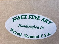VTG Essex Fine Art Floral Gold Ornate Framed Watercolor Cottage Farmhouse Decor