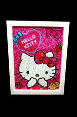 Finished Diamond Art – Hello Kitty Tabletop Picture