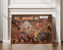 Ernie Barnes The Sugar Shack Poster Wall Art Marvin Gaye I Want You Print Decor