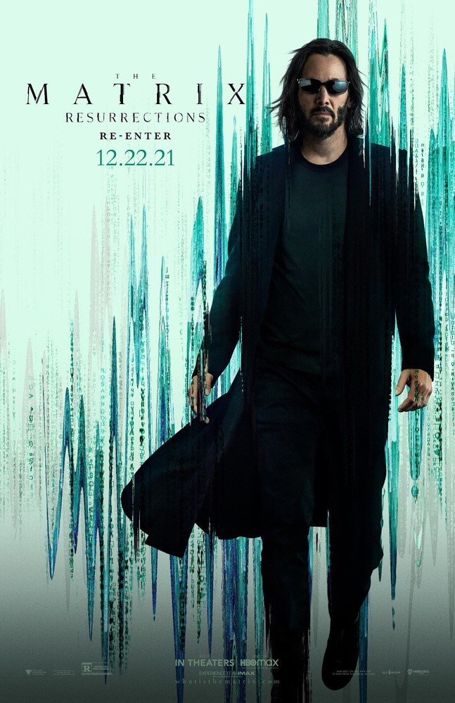 BB4215 The Matrix Resurrections Film 2021 Lead Movie Poster 11×17