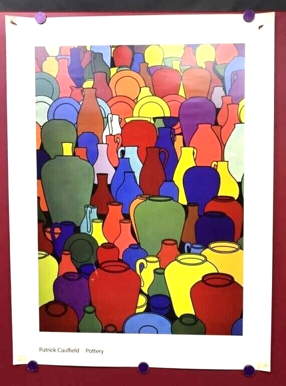 Poster Of Pottery By Patrick Caulfield 32×24 inches