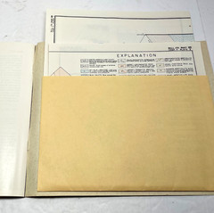 Historic Mining and Geologic Maps from 1954 Lot of 12 Maps -Makes Great Wall Art