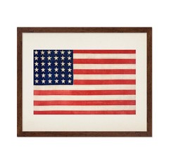 36-Star Flag of the United States Poster – United States Of America Print – U…