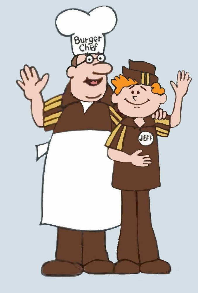 Buger Chef And Jeff Hambugers Ad POSTER 13 X 19 INCH Wall Art!