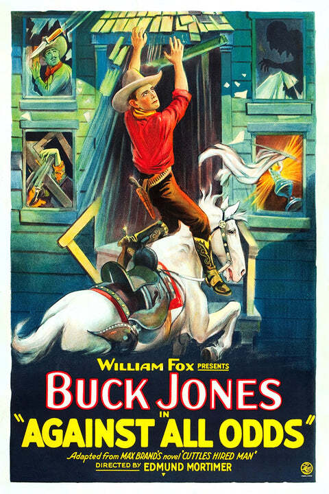 Buck Jones Against All Odds Movie Print Poster 17 X 12 Reproduction