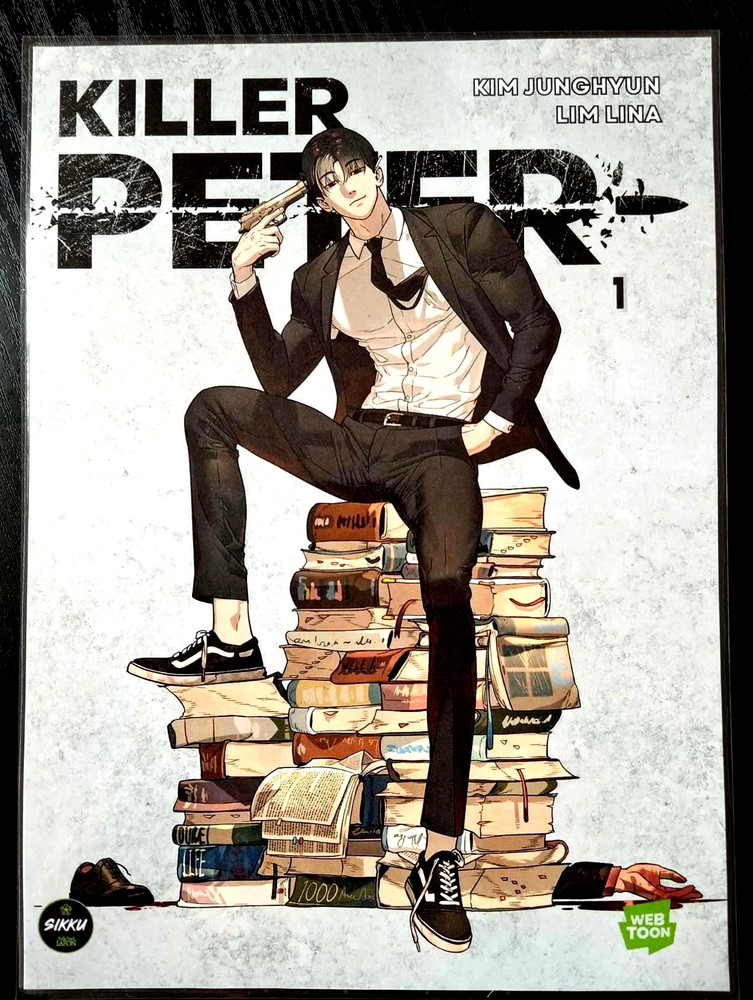 KILLER PETER Webtoon Decoration Pack (7-Piece)