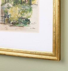 16″ x 20″ SPRING PARK WALL ART Gold Frame Hearth Hand MAGNOLIA Target Watercolor