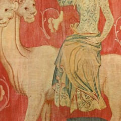 ARTIST UNKNOWN Tapisserie de L’Apocalypse 39″ x 24.5″ Poster 1972 Renaissance