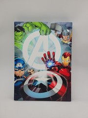 Marvel Avengers Canvas Poster Wall Art (13.5 x 10) Iron Man, Hulk, Thor, Cap Ame