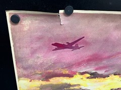 original c. 1950s SCANDINAVIA by SAS Scandinavian Airlines w/ Moose 24×39 Poster