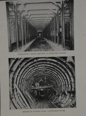 Antique New York City 1904 Art Print Statue of Liberty Subway System Wall Art