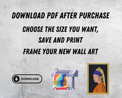 Cute Samurai Mouse Printable Wall Art, Samurai Portrait, Mouse Art, Mouse Decor