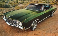1972 Monte Carlo ad green – Poster 20×30