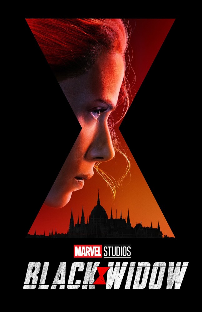 AA0649 Black Widow Film By Cate Shortland 2021 Black Movie Poster 11×17