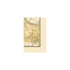 Historic State Map – Idaho – Alden 1886 – Vintage Wall Art