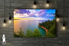 Pictured Rocks National Lakeshore, Miners Castle, Upper Peninsula Michigan Print
