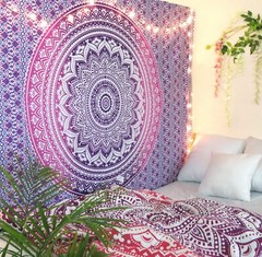 Mandala Tapestry Indian WallHanging Decor Bohemian Hippie Poster Bedspread Throw