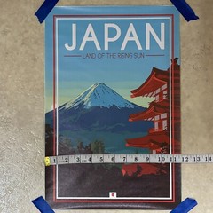 Japan – The Land Of The Rising Sun ✅ Wall Art Canvas Poster Print ✅ 12×18 inch