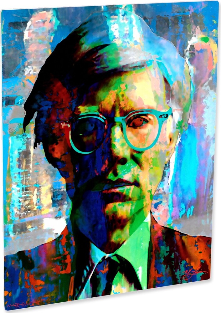 Andy Warhol Wall Art Print Signed Aluminum – Pop Wall Art Home Decor FWM
