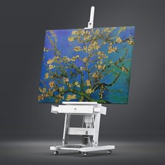 Van Gogh Almond painting on Canvas Morden Wall Art Home Decor, wooden frame incl