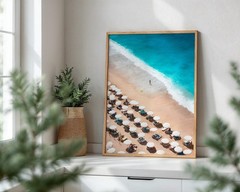 Beach Ocean Relaxing Wall Art Poster Print BS100-105_0