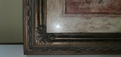 Set of 2 Exclusive Wall Art Framed with Glass Blooming Magnolia Bud 10,5″x12,5″