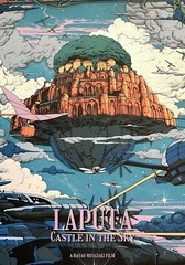 Castle in the Sky 1986 Movie Poster | Studio Ghibli High Quality Wall Art
