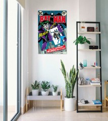 Batman – DC Comics Poster (The Joker’s Back In Town) (Size: 24″ X 36″)
