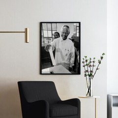 Nelson Mandela Voting In 1994 South Africa Wall Art Poster Print